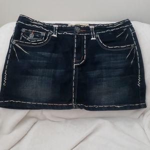 Laguna Beach Jean Skirt